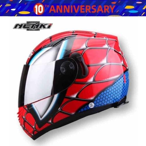 Free shipping 1pcs NENKI Double Lens Motorbike Moto Full Face Street Touring Racing Motorcycle Helmet