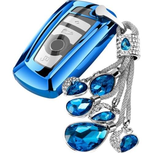 Car key cover for BMW 520 525 F30 F10 F18 118i 320i 1 3 5 7 series X3 X4 M3 M4 M5 Car Styling soft tpu protection key cover