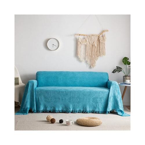 Four Season Tassel Blankets Knitted Sofa Cover Travel Bedding Quilt for Babies Home Decor