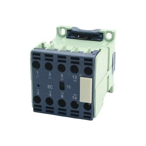 CJX2-0610E Miniature AC Contactor 6A 3 Phase 1NO 110V Coil Voltage