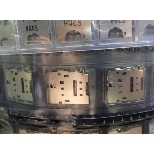 GZM-parts 20pcs/lot sim card reader holder tray socket for Samsung Galaxy S6 G9200 G920F G920V