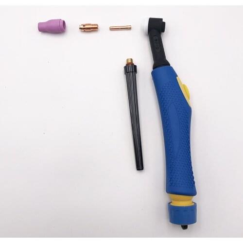 Air cooled argon tig torch TIG-9 WP9 WP-9 torch head include Long cap,Ceramic nozzle