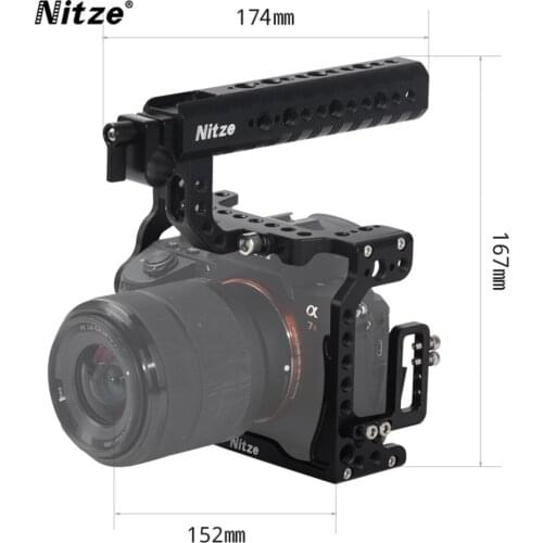 NITZE CAMERA CAGE FOR SONY A7II / A7III SERIES CAMERA-SHT03B