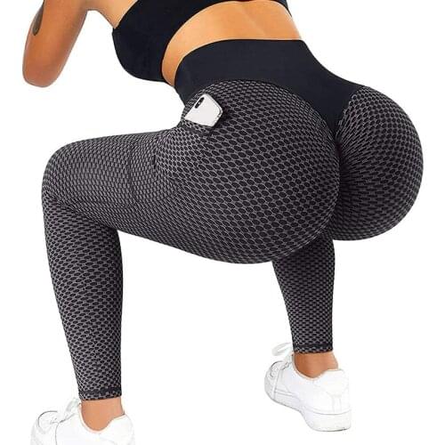 Leggings Femme Womens Stretch Pantalon Leggings Fitness Running Gym Sports Sport Fitness Womens pants with pockets