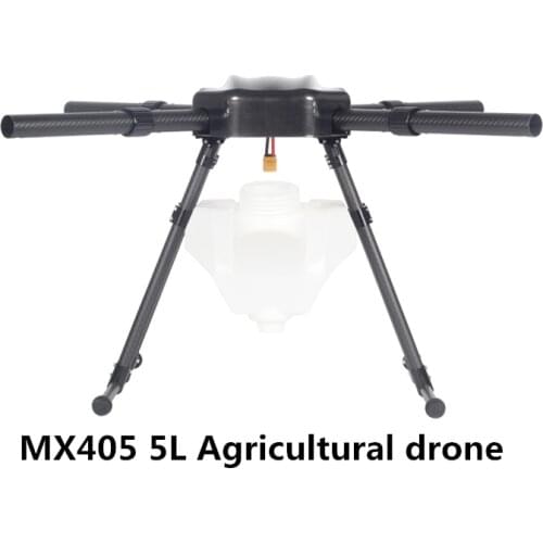 MX405 agricultural brushless water pump spray system drone frame parts Four-axis 5KG 5L with X6 / E5000 power system kit