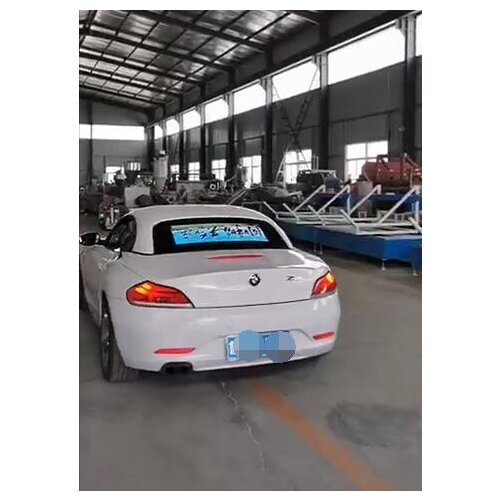 2020 new car taxi roof back window high bright transparency glass led sign banner video image car top led digital display screen