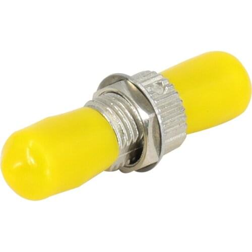 50PCS ST-ST Fiber Optic Connector Adapter ST UPC/PC SX SM Flange Fiber Optical Connector Coupler