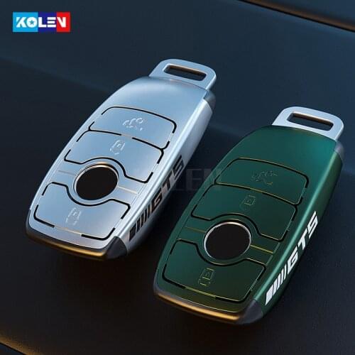 PC Car Remote Key Cover Case Shell Fob For Mercedes Benz 2017 E Class W213 2018 S Class AMG E200L E260 E300L E320L Car Keychain