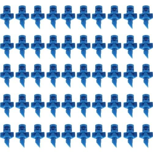 50pcs Micro Garden Lawn Water Spray Misting Nozzle Sprinkler Irrigation