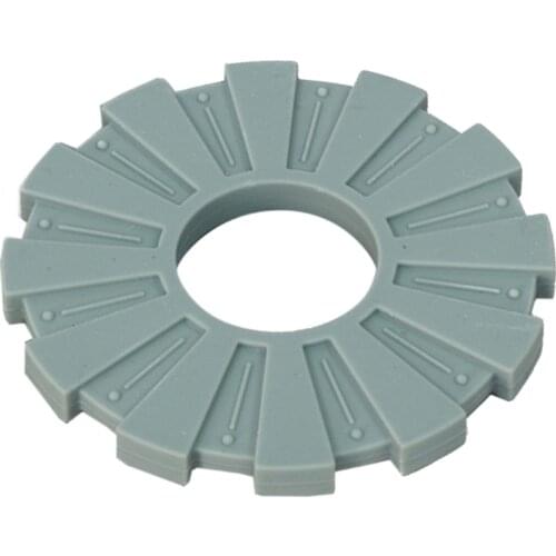 Silicone Baby Teether Toddler Kids Drop Ring Teething Toy Newborn Molars Tooth Chewable Teething Toy