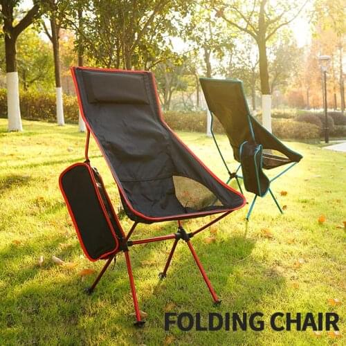 Folding Camping Chairs Outdoor Portable Foldable Seat with Backrest Lightweight Backpack Camping Picnic BBQ Hiking Beach Chair