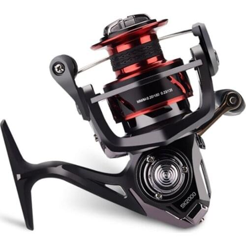 Spinning wheel fishing reel high-speed metal spool rotating fishing reel 5.7:1 speed ratio stainless steel metal fishing reel