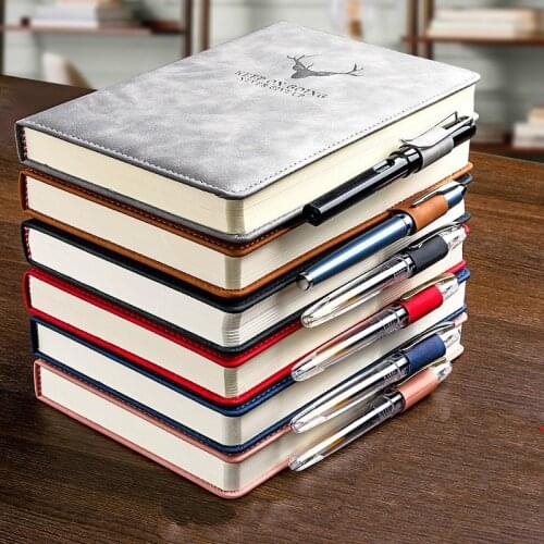 360 Pages Super Thick Wax Sense Leather A5 Journal Notebook Daily Business Office Work Notebooks Notepad Diary School Supplies