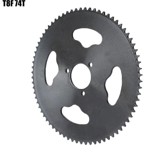 T8F 74 Tooth 74T 35MM Rear chain Sprocket For Mini Moto ATV Quad Dirt Pit Pocket Bike Cross 47cc 49cc drive system Parts