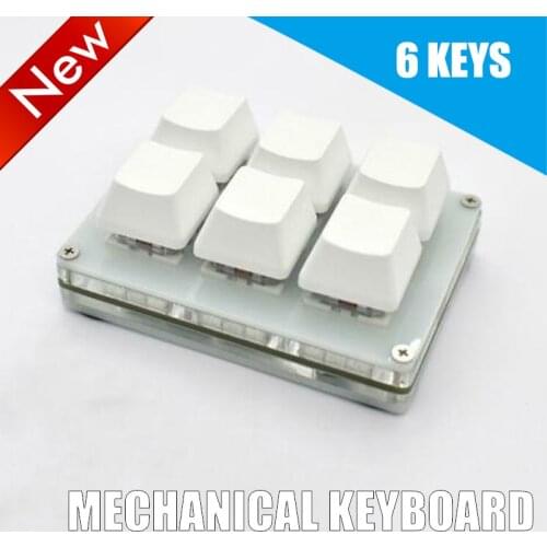 6 keys 4keys Mechanical Keyboard For Gaming Drawing Switch Custom Macro Programming Key