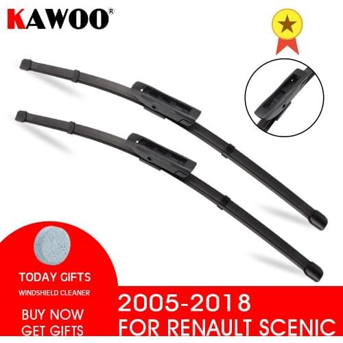 Car Wiper Blades for Renault Grand Scenic II III 2005 2006 2007 2008 2009 2010 2011 2012 2013 2014 2015 2016 2017 2018 Wipers