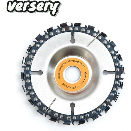 Free shipping Woodworking tools Cutting Blade Wood Slotted Saw Blade Angle Grinder Carbide Wood Carving Disc Grinder Disc Chain