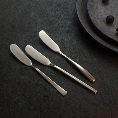 Butter Knife Stainless Steel Jam Knife Spread Knife Cheese Knife Western Knife Spatula Dessert Knife