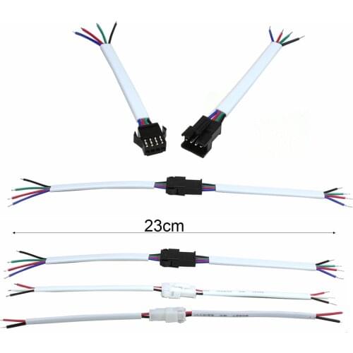 5pair~100pairs 3pin 4pin 5pin 6pin LED Connectors,Male And Female Connector for 3528 5050 RGB RGBW RGBWW LED Strip light