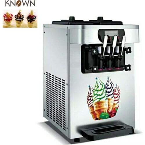Electric soft ice cream machine mini soft ice cream machine thailand ice cream machine commercial ice cream making machine