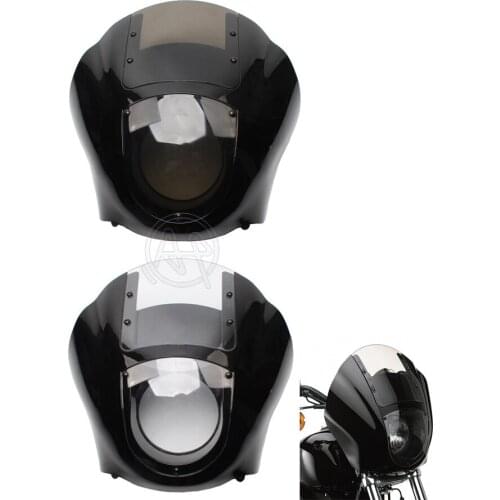 Motorcycle Windshield Fairing Kit For Harley 1986-1994 FXR 1988-later Sportster XL 1995-2005 Dyna Models