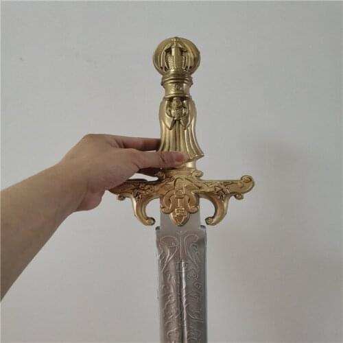 Cosplay Movie Game Anime Little Golden Sword Prop Weapon Role Play meaningful Sword 79CM PU Wonderful Gift Weapon Prop Model