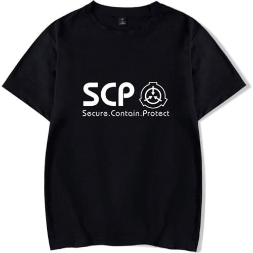 Summer Scp Foundation fashion T-shirt Casual T shirt latest tshirt short-sleeve printed cartoon mens T-shirt