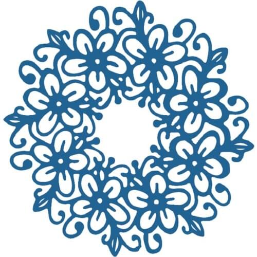 Circular background Metal Cutting Dies Scrapbooking background craft Card Making Embossing Rectangular Pattern