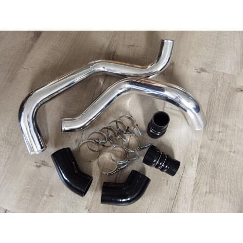 3" Polished Intercooler Pipe & Boot Kit For 2002-2004 GM- 6.6L LB7 Duramax Diesel