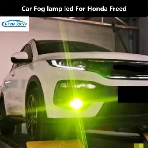 For Honda Freed GB3 GB4 GP3 Car Fog lamp led 12V 6000K 30W lamp modification accessories Freed