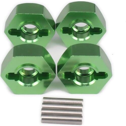 RCAWD 4PCS Aluminum 12mm Wheel Hex Hub Adapter 5mm Thick For RC Car 1/10 Tamiya CC01 Upgrade Hop-Up Parts Crawler CRUISER