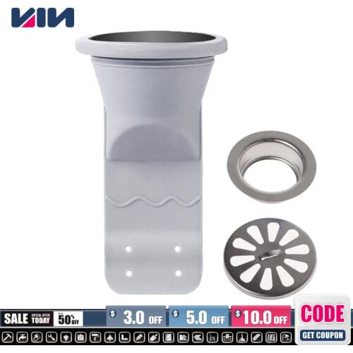 Silicone Odor-proof Drain Core Leak Seal Pest Control Anti-odor Stainless Steel Cover Draininner Kitchen Bathroom Set Sewer Pipe