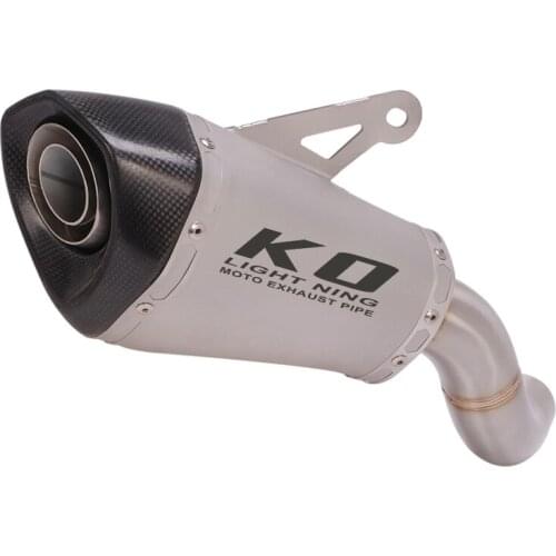 Slip on Z900 Tip Muffler Motorcycle Exhaust Muffler Escape Tip Silencer Pipe for Kawasaki Z900 2020 2021