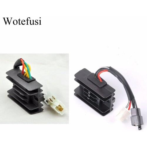 Wotefusi Motorcycle Voltage Stabilizer Regulator Rectifier For N-125 [P44]