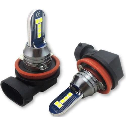 2pcs Car Headlight Super Bright Lime Green LED Bulbs H11 H8 Car Truck Fog Lights Fog Lamp Daytime Running Signal Light