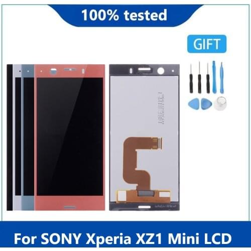 4.6" Original Display For SONY Xperia XZ1 Compact Screen Display For SONY Xperia XZ1 Mini G8441 G8442 LCD 4.6inch Replacement