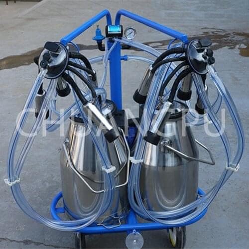 Electric Single Cow Portable Milking Extruding Machine