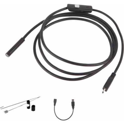 Endoscope Mini Camera Otoscopio Usb Security Camera 7mm Lens Endroscope For Android Phone Smartphone PC Inspection