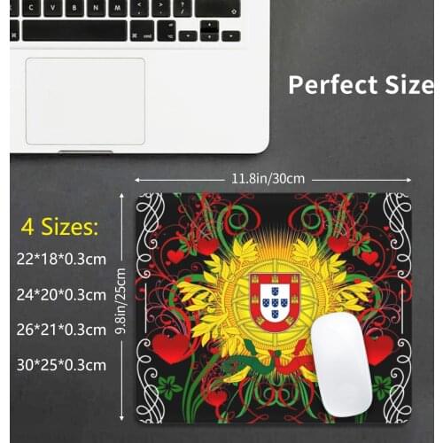 Art Portugal Mouse Pad 312 Portugal Galo Barcelos Azores Heart