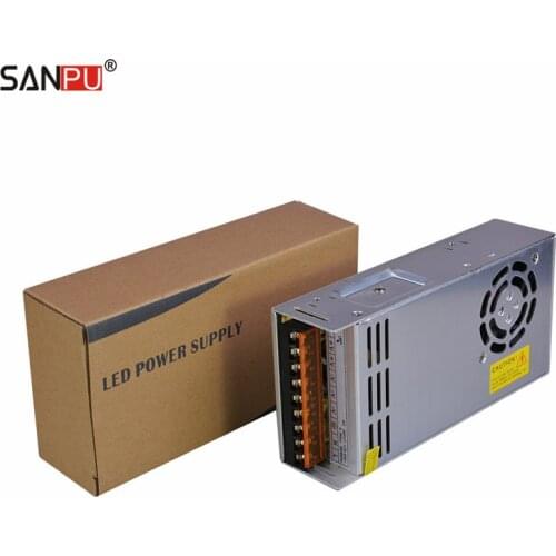 SANPU SMPS 24V DC Switching Power Supply 350W 14A Constant Voltage Single Output AC/DC Transformer Driver Indoor for LEDs 280W