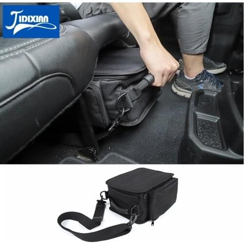 Organizer for Jeep Wrangler JL JLU 2018 2020 2021 Sports Rubicon Gladiator JT Backseat Rear Under Seat Storage Bags Box