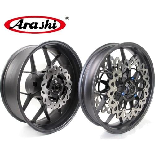 Arashi Wheel Set CBR1000RR 2006 - 2016 Wheel Rim Front Rear Rims Brake Discs Rotors For Honda CBR 1000 RR 1000RR 2007 2008 2009