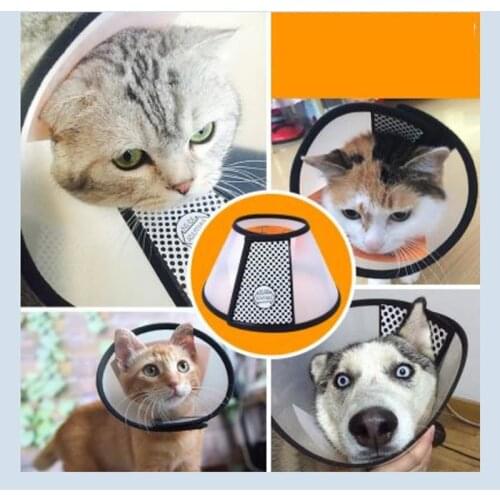 Pet Protective Collar Dog Neck Cone Recovery Cone Collar for Anti-Bite Lick Surgery Wound Healing Cat Dogs Health Circle