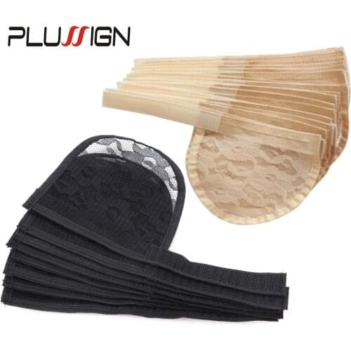Nunify Ponytail Hairnet Wig Cap For Making Ponytail Afro Puff Bun With Adjustable Strap Weaving Wig Caps Poney Tail Wig Maker