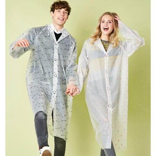 MEHONESTLY Long Raincoats