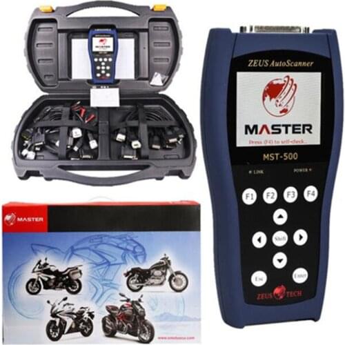 MST-500 OBD Motorcycle Scanner Tool MST 500 Handheld Diagnostic Scanner for Universal Motorbikes Work Perfect and Free Ship