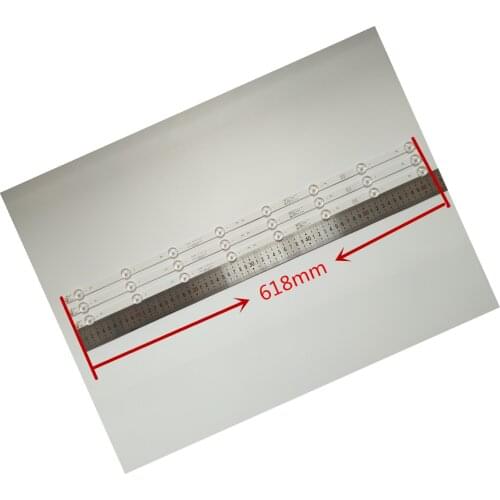 NEW TV Lamps LED Backlight Strips For Philips 32PHT4001/60 HD TV Bars Kit LED Bands 4708-K320WD-A4213K01 KB-6160 K320WD Rulers