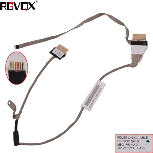 New Original Laptop LCD Cable for ASUS K93SV K93S K93SM K93SU X93S A93S K95 PBL80 PN DC02001BK10 Replacement LCD LVDS Cable