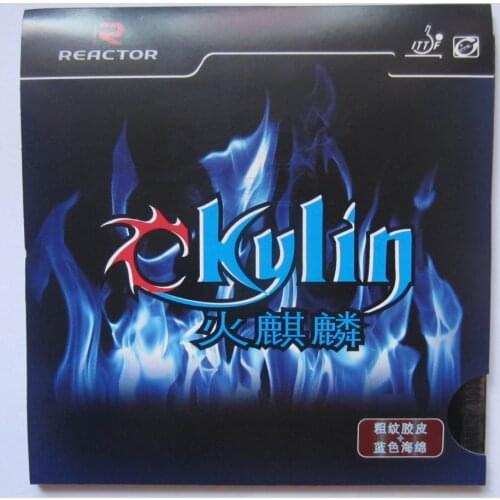 Original Reactor blue ckylin table tennis rubber with blue sponge pimples in racquet sports pingpong rubber fast attack loop