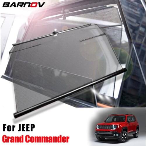 For JEEP Grand Commander Car Special Sun Shade Side Window Automatic Lifting Sunshade Sunscreen Insulation Telescopic Curtains
